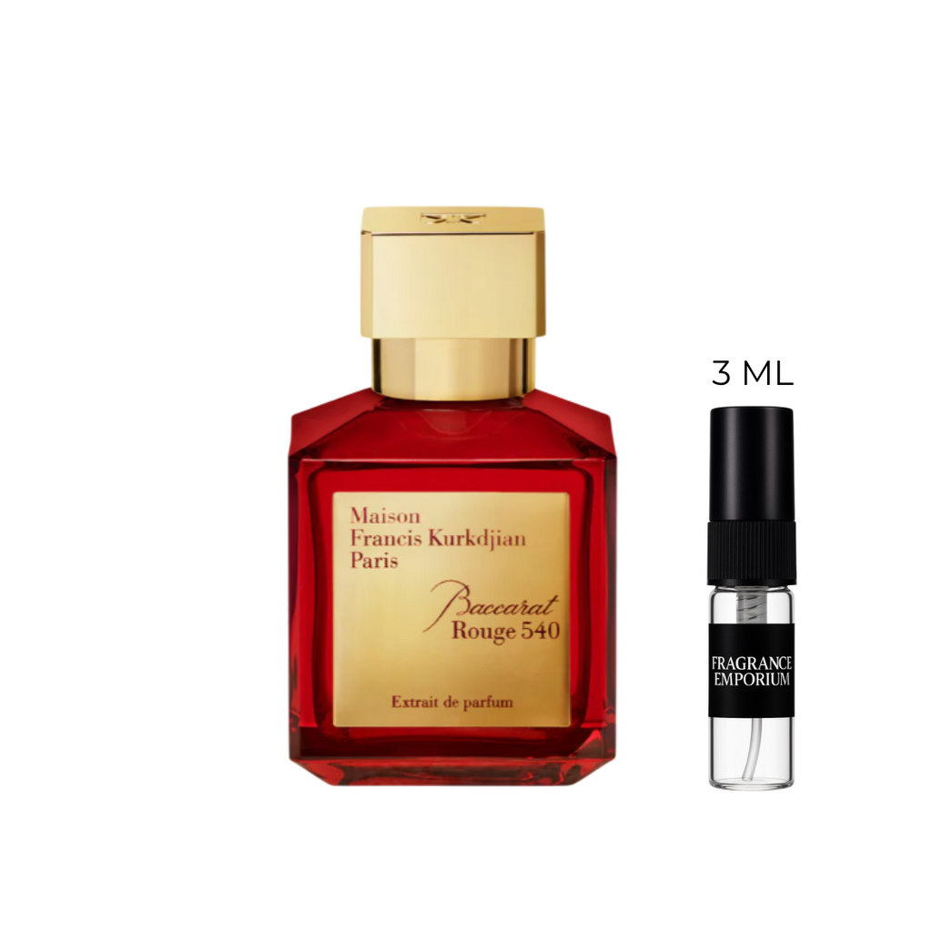 Baccarat Rouge 540 EDP 3ml mini sample for men and women – Fragrance Emporium
