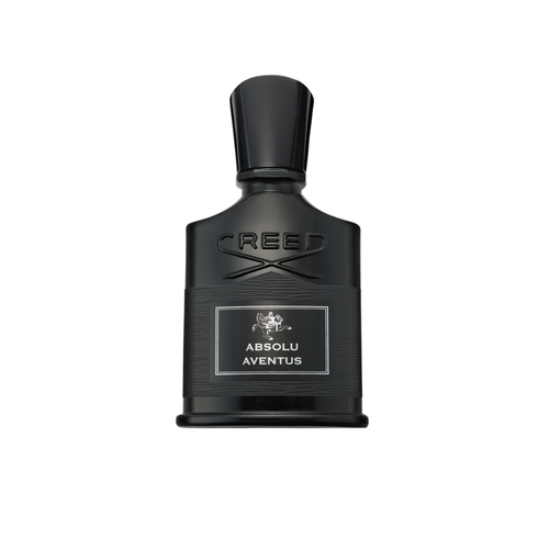 Elegant matte black bottle of Creed Absolu Aventus EDP 75 ml, a limited-edition men’s fragrance blending grapefruit, bergamot, ginger, and patchouli for a bold and sophisticated scent.