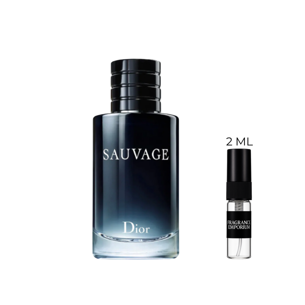 Dior Sauvage Eau de Toilette 2ml sample bottle for men – Fragrance Emporium