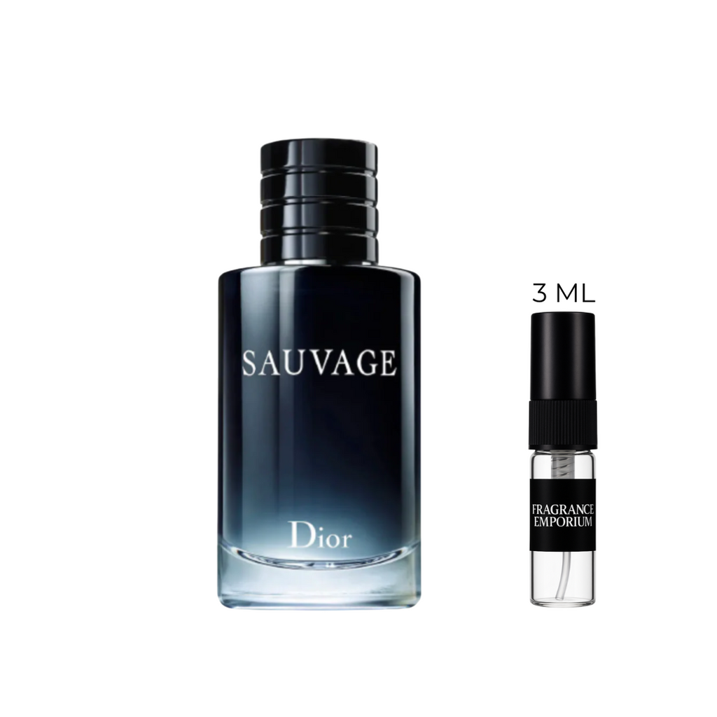 Dior Sauvage EDT sample set with perfume vial – Fragrance Emporium