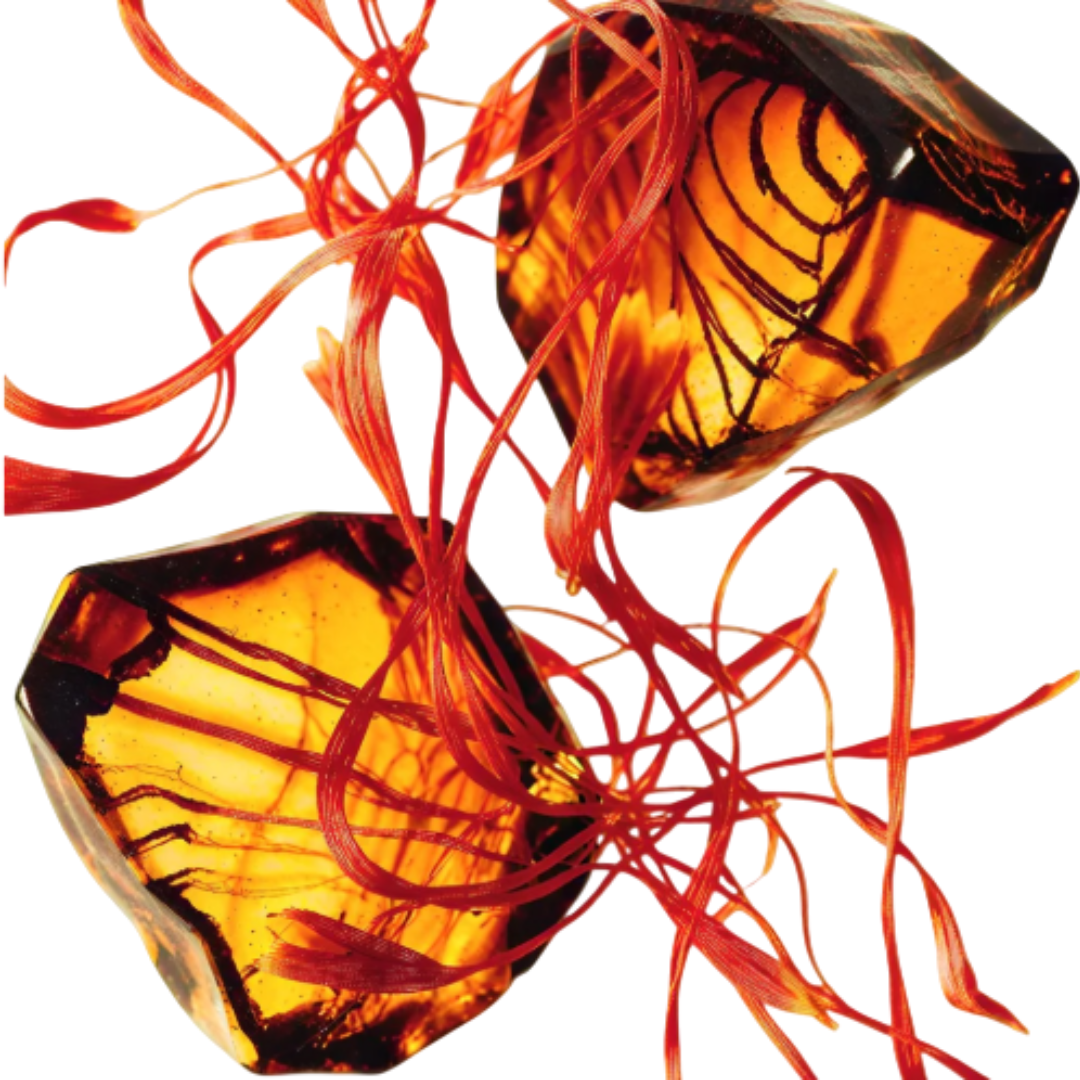 Fragrance Emporium – Parfums de Marly Godolphin Eau de Parfum artistic presentation with butterflies and saffron, symbolizing its refined balance of power and elegance.