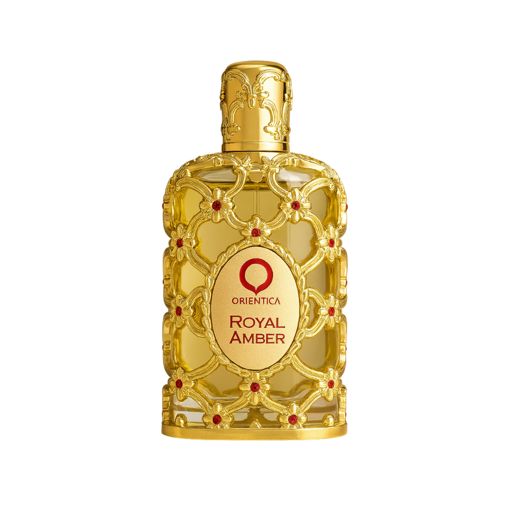 Golden Veil Eau de Parfum bottle by Fragrance Emporium – ornate gold design and regal aesthetic for men’s luxurious floral fragrance.


