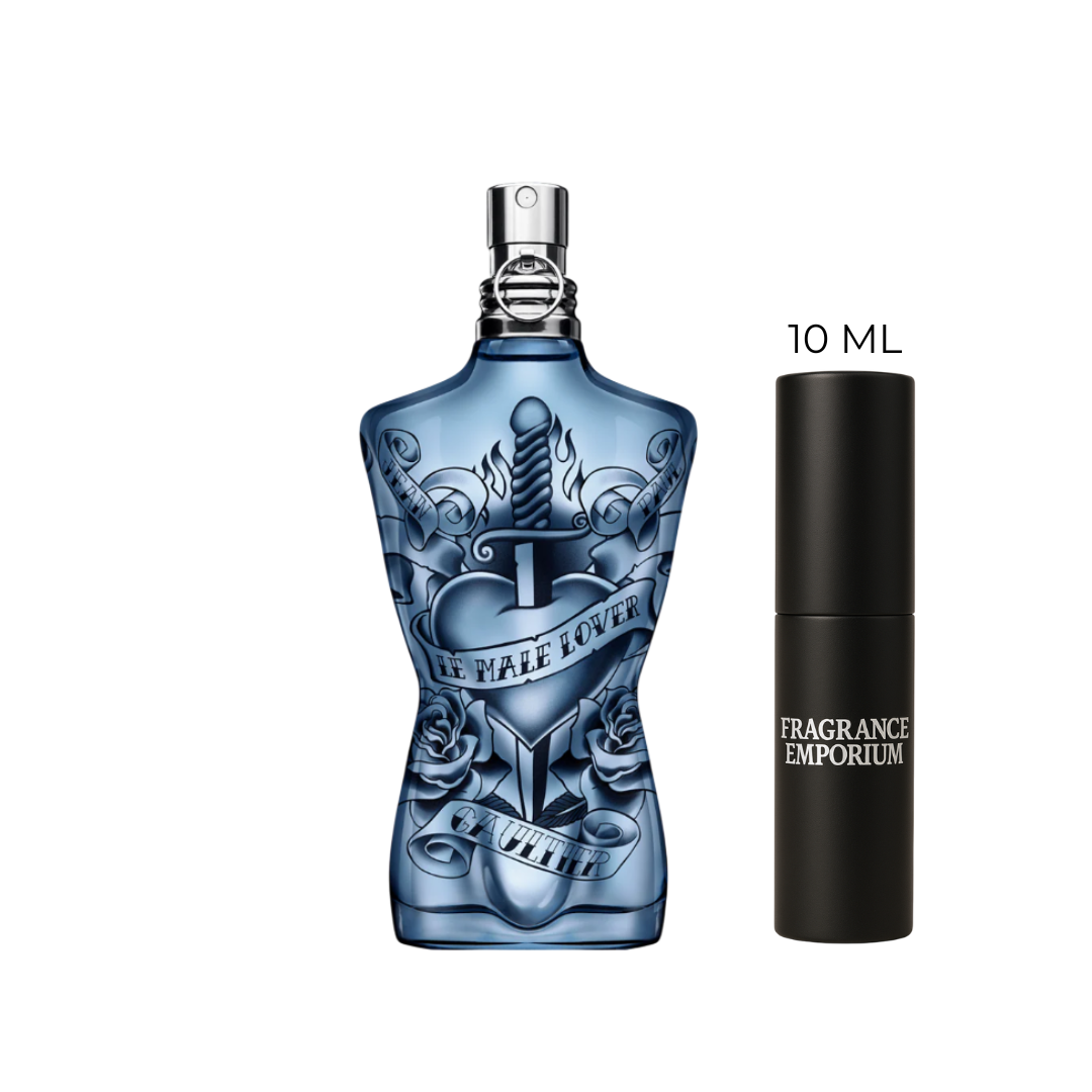 Jean Paul Gaultier Le Male Lover EDP 10ml perfume decant for men – Fragrance Emporium