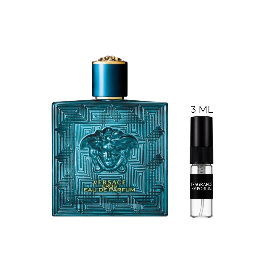 Versace Eros EDT sample set with perfume vial – Fragrance Emporium