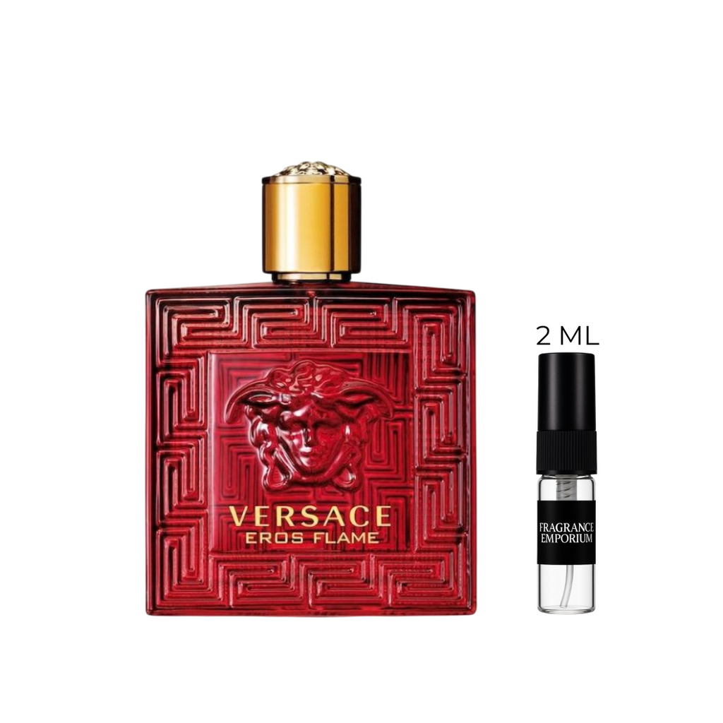 Versace Eros Flame Eau de Parfum 2ml sample bottle for men – Fragrance Emporium