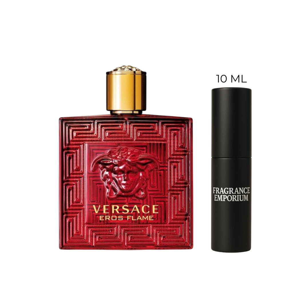 Versace Eros Flame Eau de Parfum travel spray sample – Fragrance Emporium