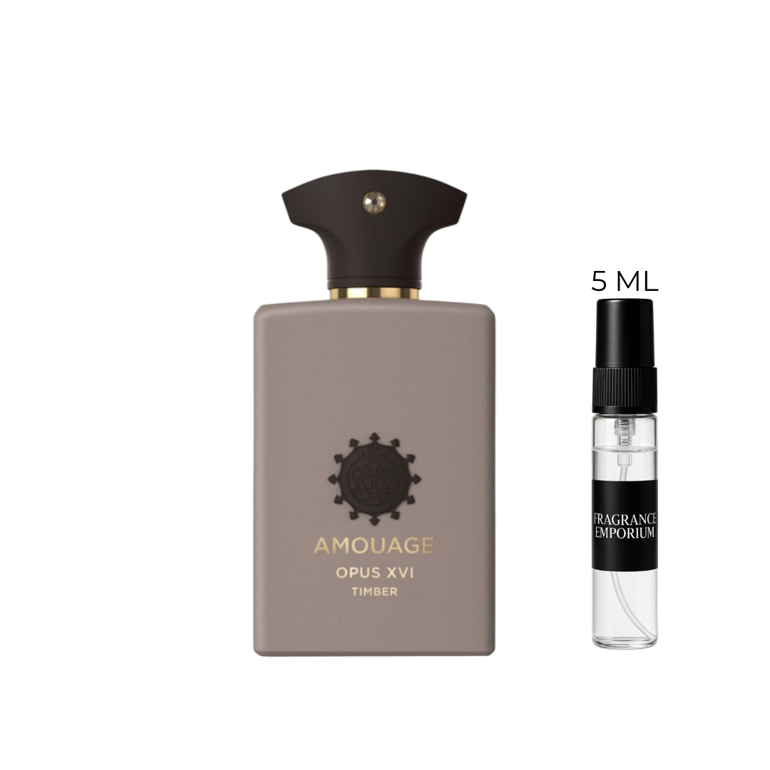 Amouage Opus XVI Timber Eau de Parfum with decant sample – Fragrance Emporium premium fragrance collection