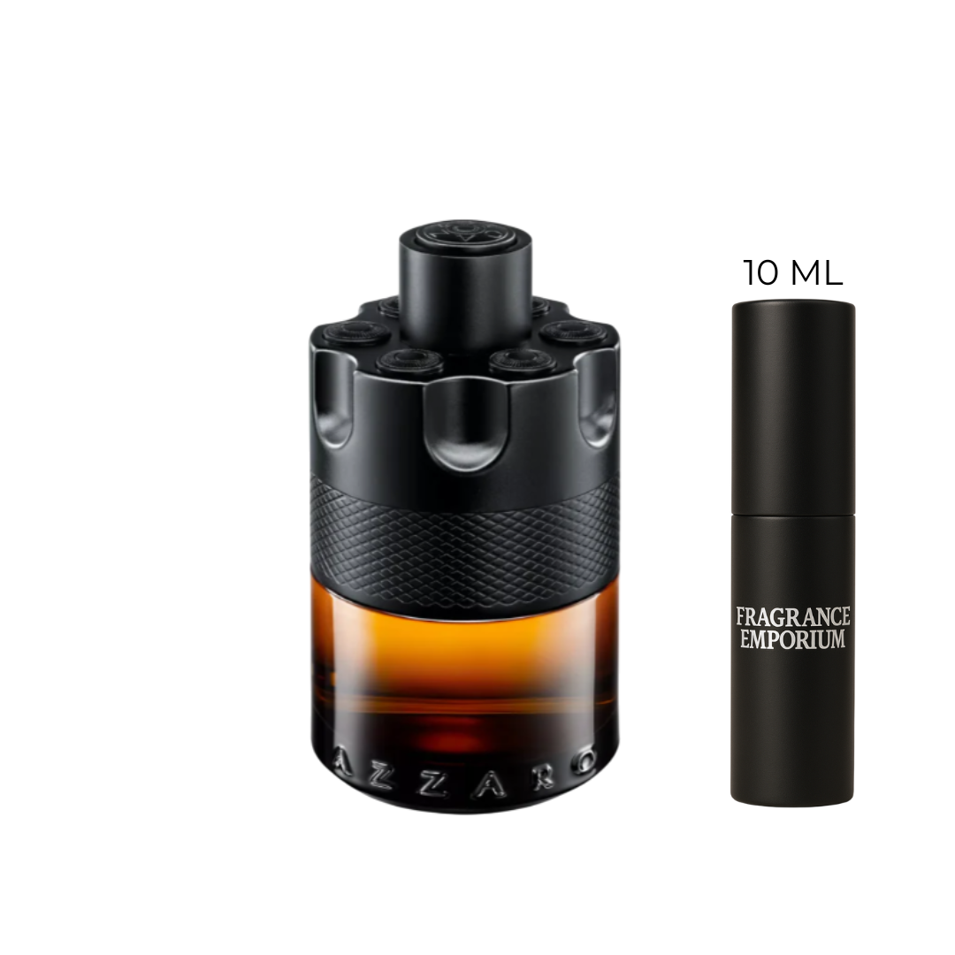 Azzaro The Most Wanted Parfum Eau de Parfum authentic sample decant – Fragrance Emporium men’s fragrance discovery collection