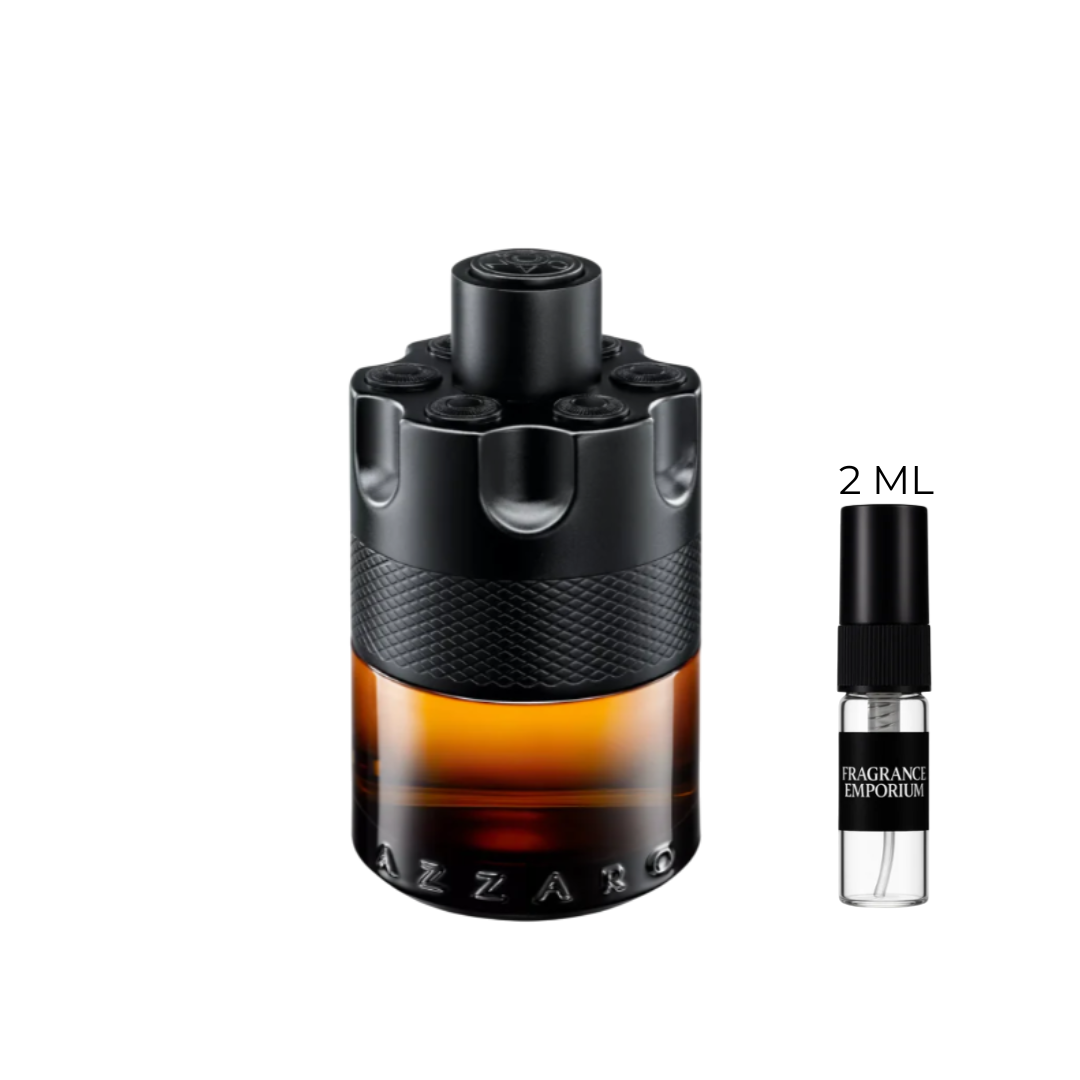 Azzaro The Most Wanted Parfum Eau de Parfum sample 2ml decant with original bottle – Fragrance Emporium authentic men’s fragrance
