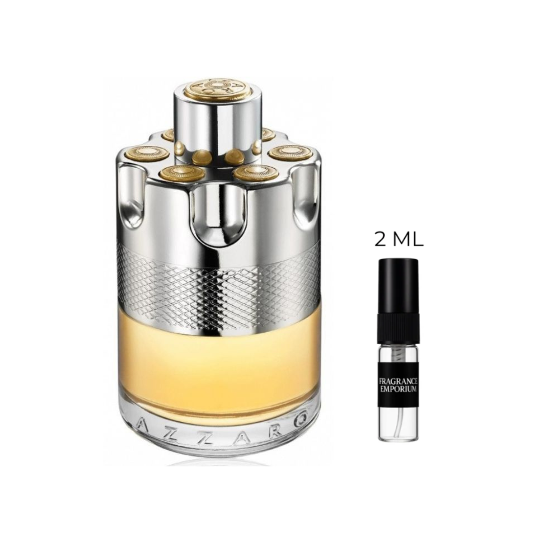 Azzaro Wanted Eau de Toilette sample 2ml decant with original bottle – Fragrance Emporium authentic men’s fragrance