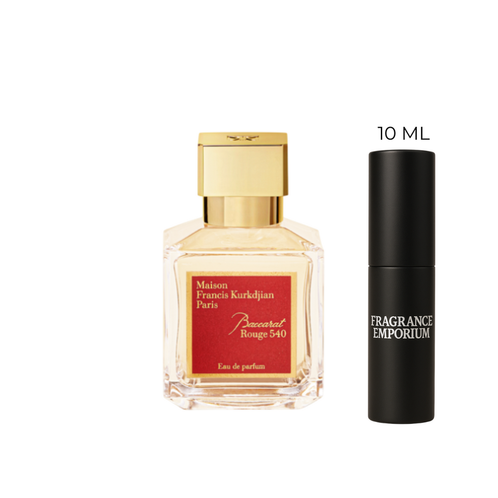 Baccarat Rouge 540 Extrait de Parfum with premium decant samples – Fragrance Emporium niche perfumes