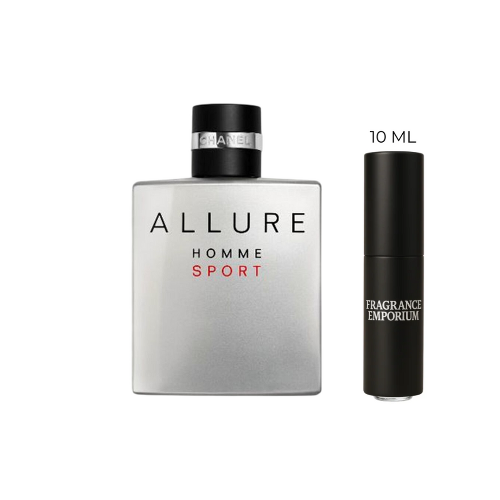 Chanel Allure Homme Sport Eau de Toilette authentic sample decant – Fragrance Emporium men’s fragrance collection