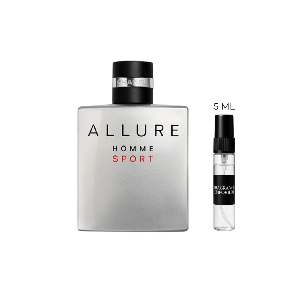 Chanel Allure Homme Sport Eau de Toilette with decant sample – Fragrance Emporium premium men’s fragrance discovery