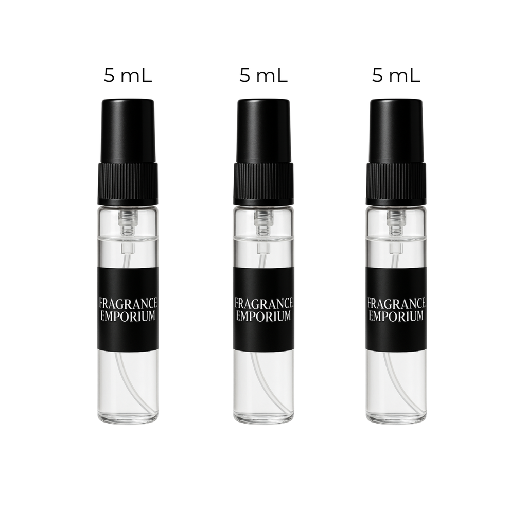 Louis Vuitton City of Stars, Pacific Chill, and California Dream decant samples – Fragrance Emporium Sunset Trio fragrance collection