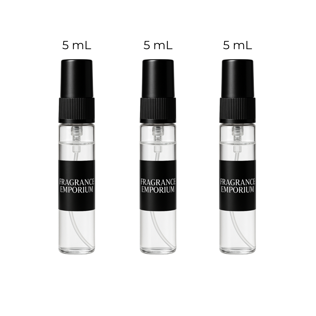 Louis Vuitton City of Stars, Pacific Chill, and California Dream decant samples – Fragrance Emporium Sunset Trio fragrance collection