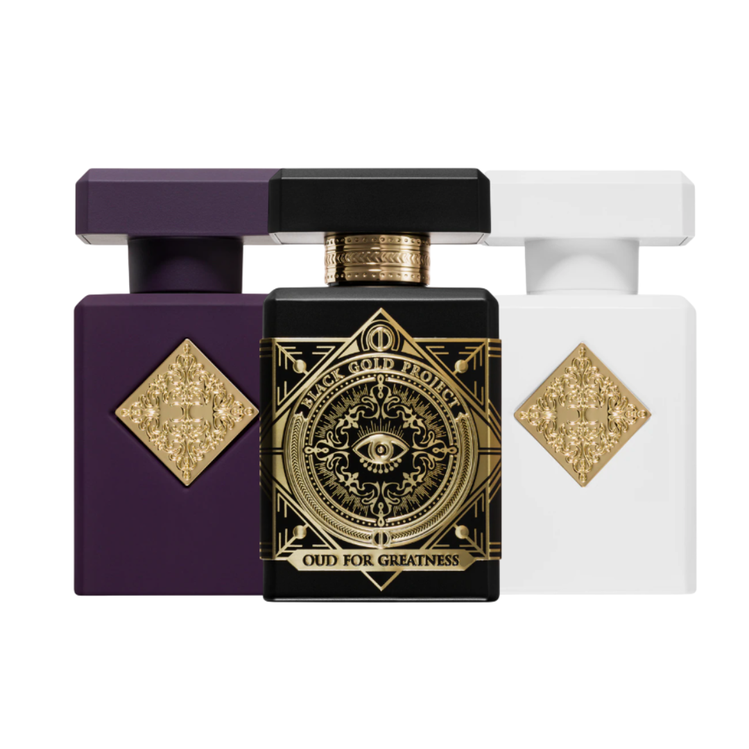 The Initio Essentials Luxury Sample Set featuring iconic Initio fragrances – Fragrance Emporium premium decants collection