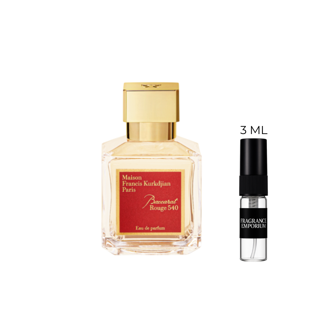 Baccarat Rouge 540 Extrait de Parfum by Maison Francis Kurkdjian with sample spray decant