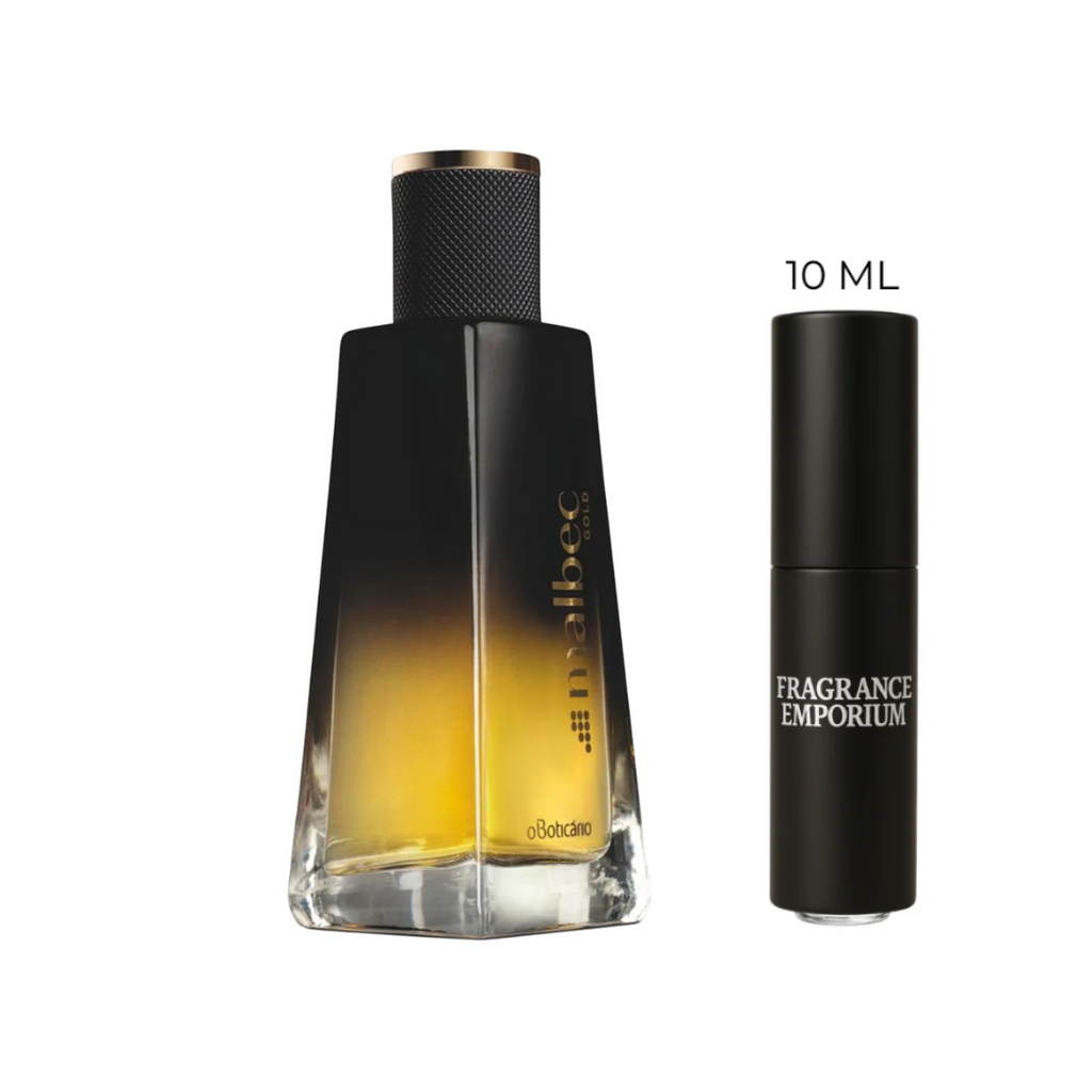 Malbec Gold Eau de Toilette authentic sample decant – Fragrance Emporium men’s fragrance discovery collection