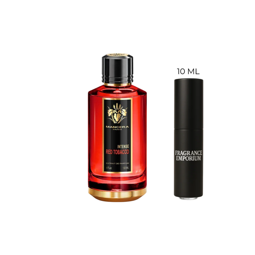 Mancera Red Tobacco Eau de Parfum authentic sample decant – Fragrance Emporium unisex fragrance collection