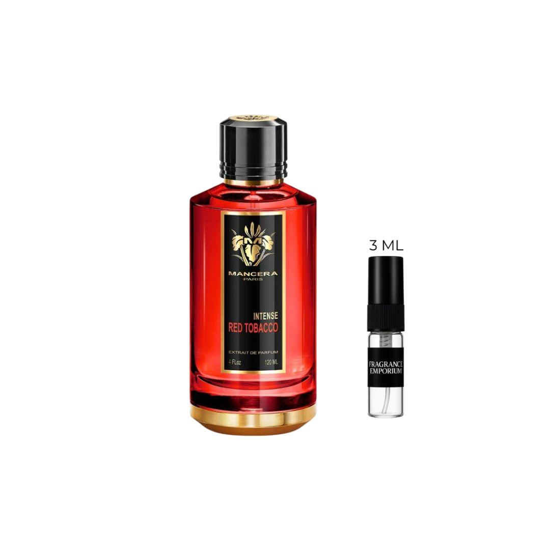 Mancera Red Tobacco Eau de Parfum fragrance bottle – Fragrance Emporium bold woody tobacco unisex fragrance
