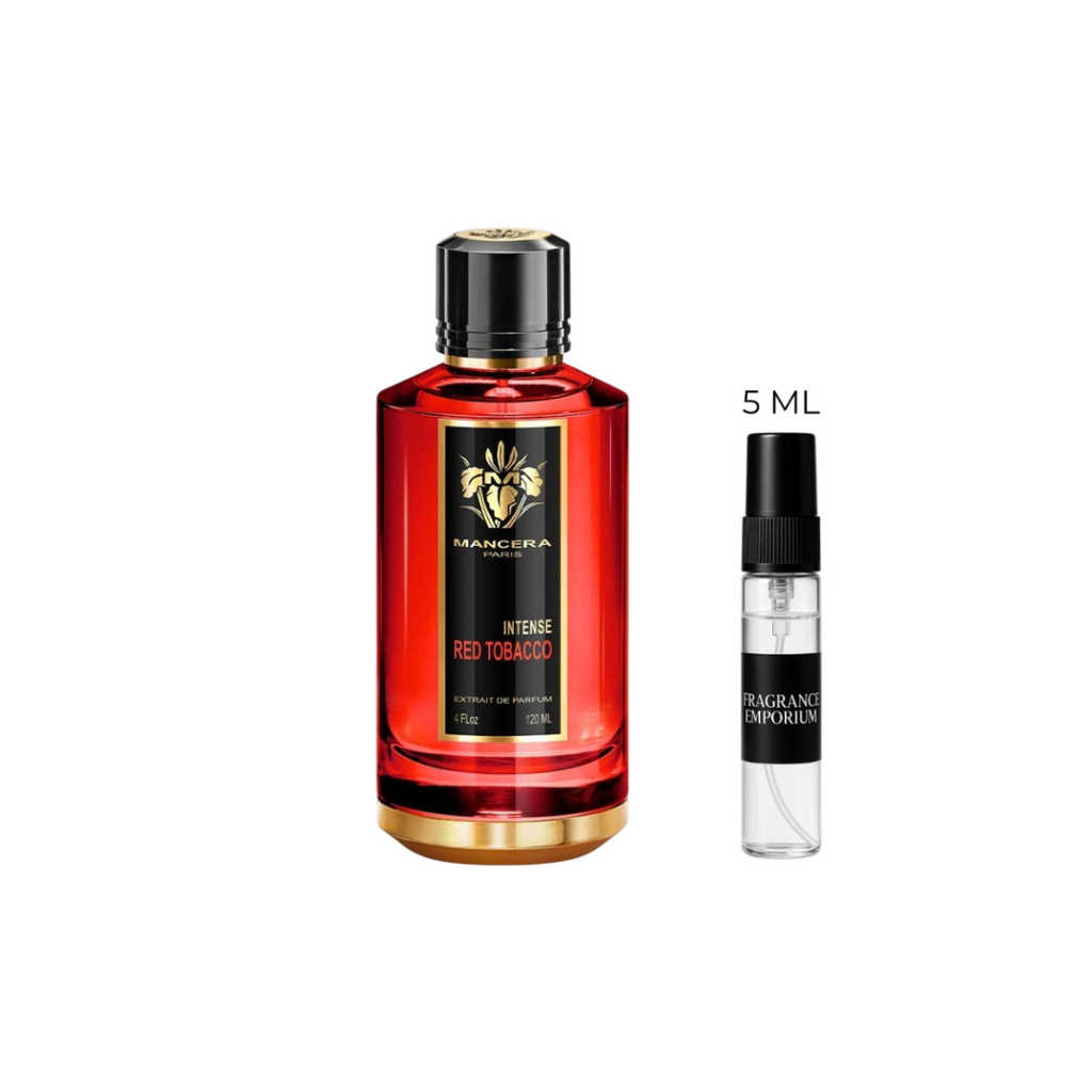 Mancera Red Tobacco Eau de Parfum with decant sample – Fragrance Emporium premium fragrance discovery for men and women