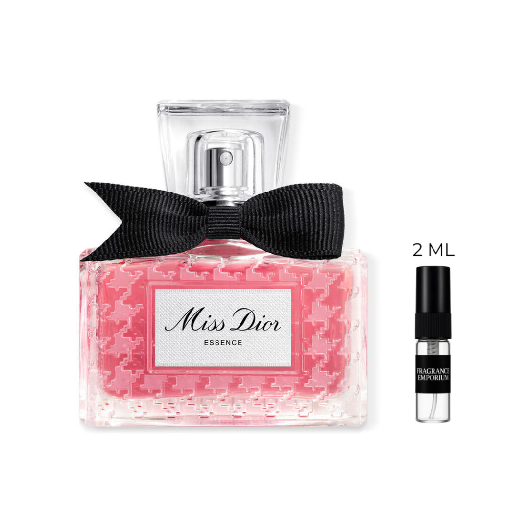 Miss Dior Essence de Parfum sample 2ml with original bottle – Fragrance Emporium premium decant