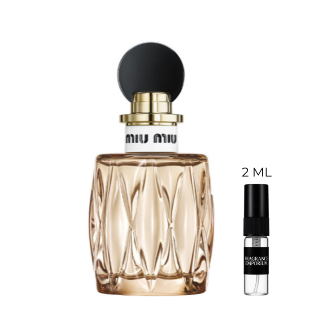 Miu Miu Miutine Eau de Parfum sample 2ml decant with original bottle – Fragrance Emporium authentic women’s fragrance