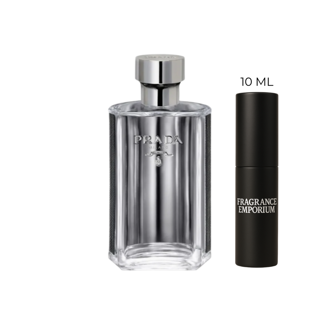 Prada L’Homme Eau de Toilette authentic sample decant – Fragrance Emporium men’s fragrance collection