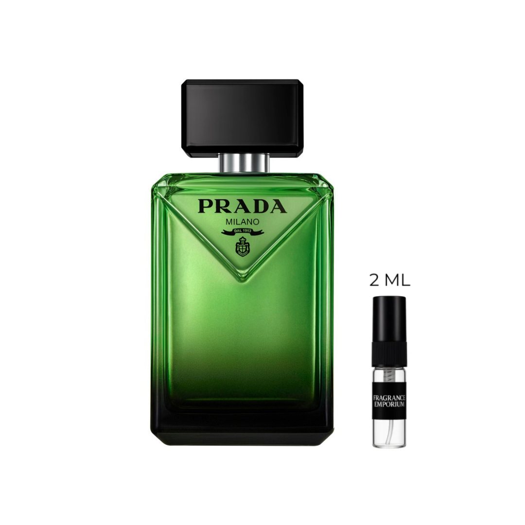 Prada Paradigme Eau de Parfum sample 2ml decant with original bottle – Fragrance Emporium authentic men’s fragrance