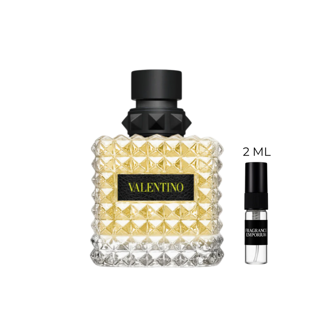 Valentino Born in Roma Yellow Dream Eau de Parfum sample 2ml decant with original bottle – Fragrance Emporium authentic women’s fragrance