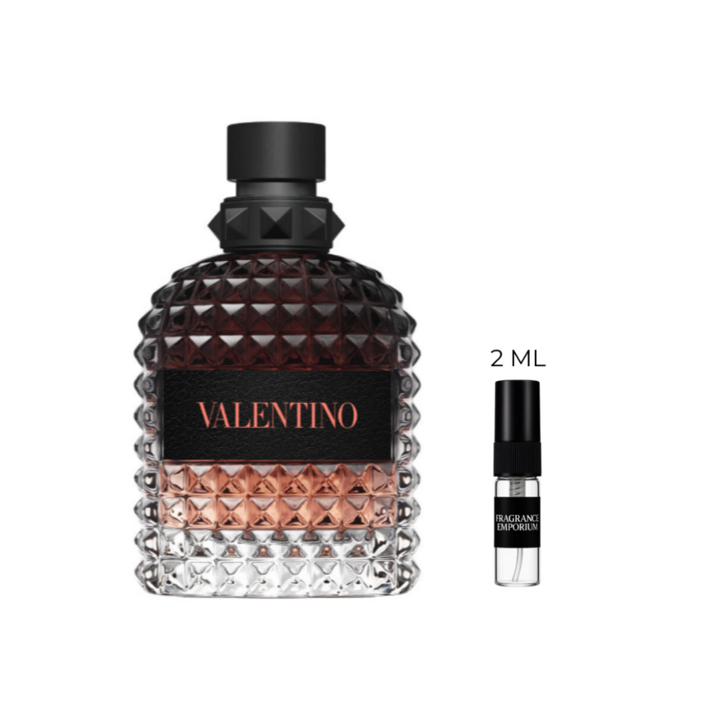 Valentino Uomo Born in Roma Coral Fantasy Eau de Toilette sample 2ml decant with original bottle – Fragrance Emporium authentic men’s fragrance