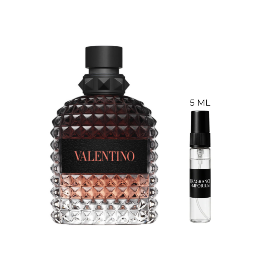 Valentino Uomo Born in Roma Coral Fantasy Eau de Toilette with decant sample – Fragrance Emporium premium men’s fragrance discovery